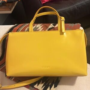 STAUD Yellow Crossbody Bag